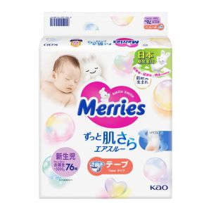 Merries 紙尿片-NB初生76片