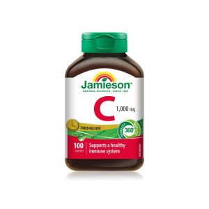 Jamieson 長效天然維他命C 1000mg 100粒