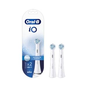 Oral B iO系列 (白色)深層清潔護齦刷頭2支裝