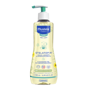 Mustela Stelatopia 沖涼洗頭2合1沐浴油500ml