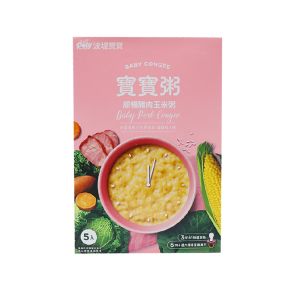 波堤寶寶 順暢豬肉玉米粥150gx5包(滴雞精入粥)