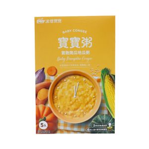 波堤寶寶 寶飽南瓜地瓜粥150gx5包(滴雞精入粥)