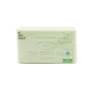 O! My Goat 茶樹油+奇異果-澳洲天然三重研磨山羊奶香皂100g
