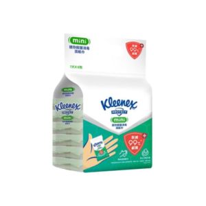 Kleenex 迷你殺菌消毒濕紙巾(7片6包裝)