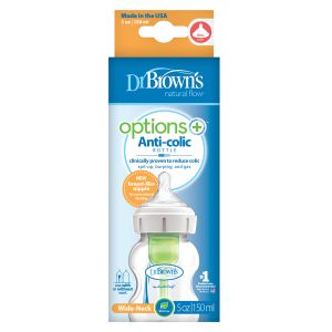 Dr. Brown's Options+ 仿母乳排氣奶瓶PP 5oz