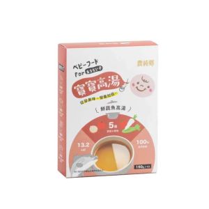 農純鄉 寶寶高湯-鮮菜魚高湯150g(4包裝)