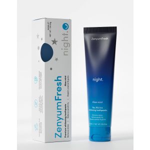ZenyumFresh 夜間修復 護齦蘆薈活性碳牙膏100ml