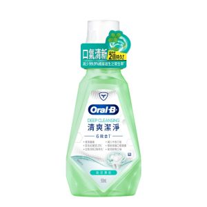 Oral-B 清爽潔淨6效合1漱口水 500ml