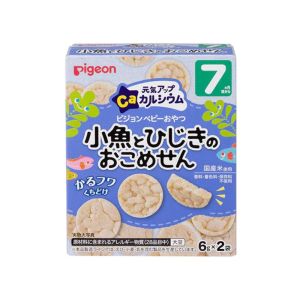 Pigeon 高鈣魚菜米餅13368(6gx2袋)