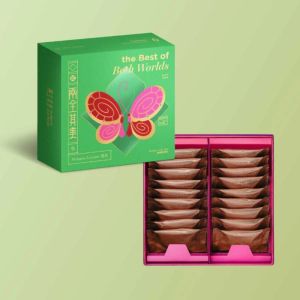 (券)望月 兩全其美經典蝴蝶酥禮盒(18件)