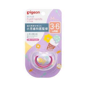 Pigeon 1036119 甜品(M碼)-童趣安撫奶嘴