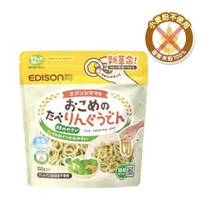 EDISONmama 蔬菜-圈圈烏冬100g(12m+)