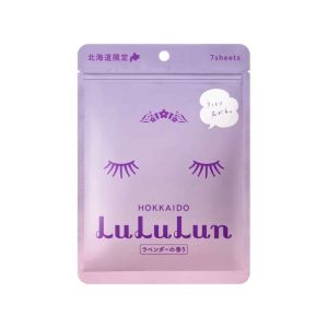 LuLuLun北海道限定薰衣草化妝水面膜 (7片裝)