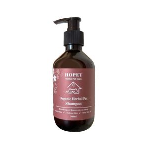 HOPET 有機植萃 寵物洗毛劑300ml-清爽去油