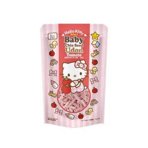 BabyJ Hello Kitty 番茄-寶寶奇亞籽烏冬麵120g