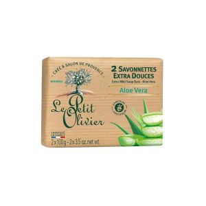 Le Petit Olivier (Aloe Vera)蘆薈 溫和香皂 2x100g