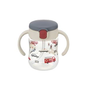 Richell 203548 TLI SD (S10灰蓋)吸管杯200ml