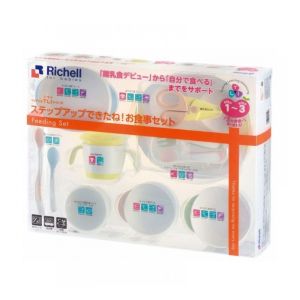 Richell 215593 TLI 豪華餐具禮盒