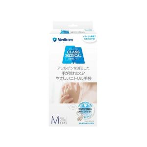 Medicom 醫療用無粉丁睛手套(白色)50個
