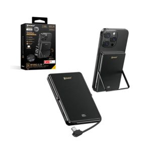 XPOWER (M10K2-BK-10000mAh) 5合1鋅合金 磁吸移動電源