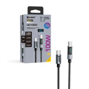 XPOWER (UC100D-GY) 100W 高速傳輸充電線