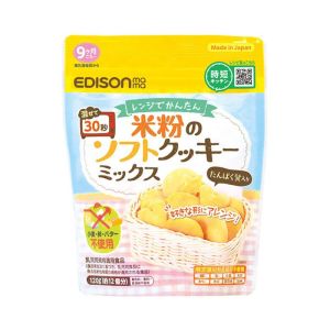 EDISONmama 曲奇預拌粉(米粉)120g(9m+)