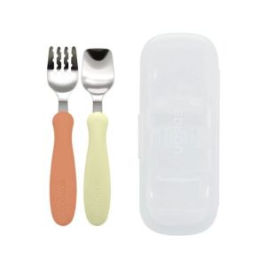 EDISONmama 有盒餐具(18m+)-布丁黃