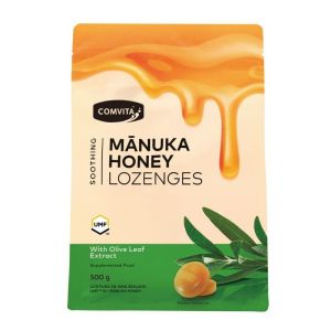 Comvita 麥蘆卡蜂蜜潤喉糖 (蜂蜜橄欖味) 500g