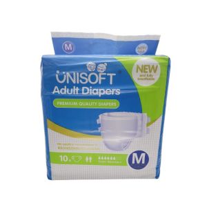 Unisoft 成人紙尿片10片-中碼