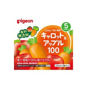 Pigeon 紅蘿蔔蘋果汁(125ml x3pcs)
