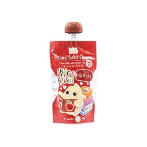 Baby Basic (蘋果提子) 即食有機米米粥-唧唧裝120g