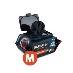 Halyard SafeSkin 無粉丁腈手套 (40隻) (黑色) 中碼