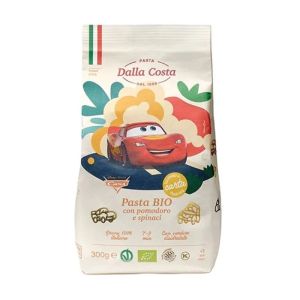 Dalla Costa 反斗車王-卡通意粉(蕃茄菠菜)300g