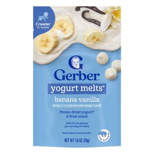 Gerber (香蕉雲呢拿)乳酪粒28g
