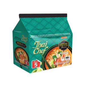 Thai Chef Mama 蝦味酸辣冬蔭即沖即食麵 (5包入)          