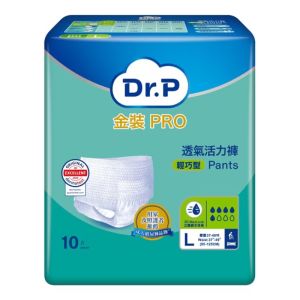 Dr. P 金裝PRO 透氣活力褲10片(L-輕巧型)