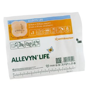 Smith & Nephew 加厚版矽膠底黏性海綿敷料12.9cm x 12.9cm
