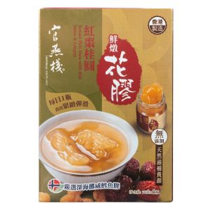 官燕棧 紅棗桂圓鮮燉花膠 (70gx6)