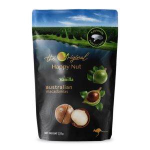 Happy Nut 原粒夏威夷果仁雲呢拿味 225g