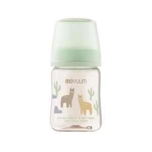 Moyuum MY258 PPSU 寬口防漲氣奶瓶170ml(草泥馬)