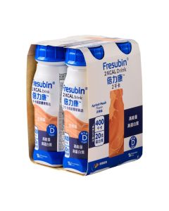 Fresubin 2 Kcal 倍力康 杏桃味200ml 4支裝