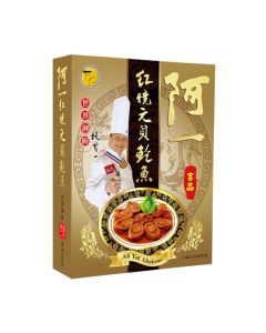 阿一 紅燒元貝鮑魚(6隻禮盒裝)430g
