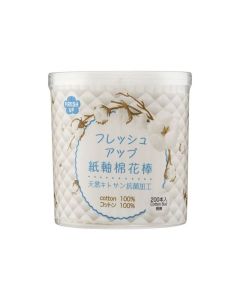 Fresh Up 紙軸棉花棒200支