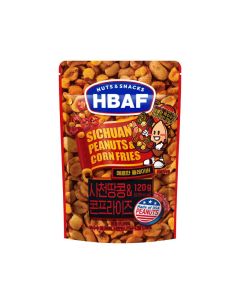 HBAF 烤焗川味花生脆粟米 120g