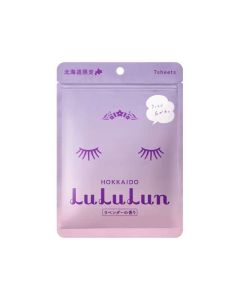 LuLuLun北海道限定薰衣草化妝水面膜 (7片裝)