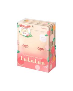 LuLuLun 山梨長野限定水蜜桃化妝水面膜 (35片裝)
