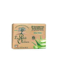 Le Petit Olivier (Aloe Vera)蘆薈 溫和香皂 2x100g