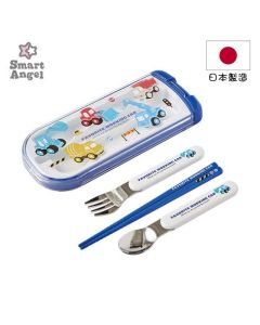 西松屋 SmartAngel (車車)抗菌兒童餐具