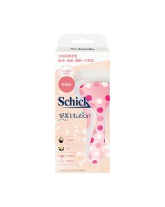 舒芙仕女 (紅波點)除毛刀連2刀片-特別版
