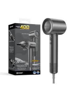 XPOWER (M021-GY) PowerWind 水潤負離子護髮速乾風筒1600W
